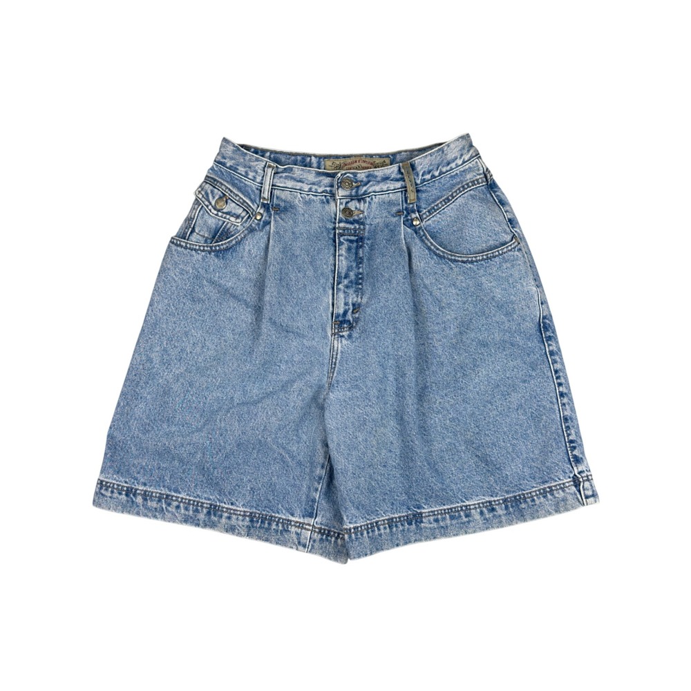Vtg Levi's SilverTab 900 Series Pleated Denim Shorts Women's 16 High Rise 1991